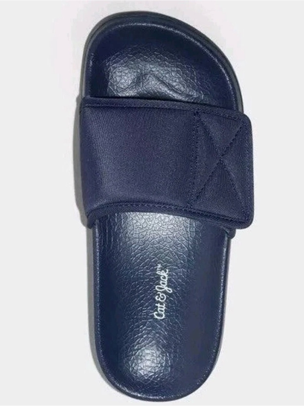 Cat & Jack Navy Slide Sandals for Kids - Picture 4 of 6